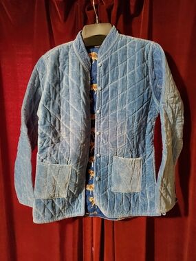 Gorgeous Blue Quilted Jacket from The Blue Door in London